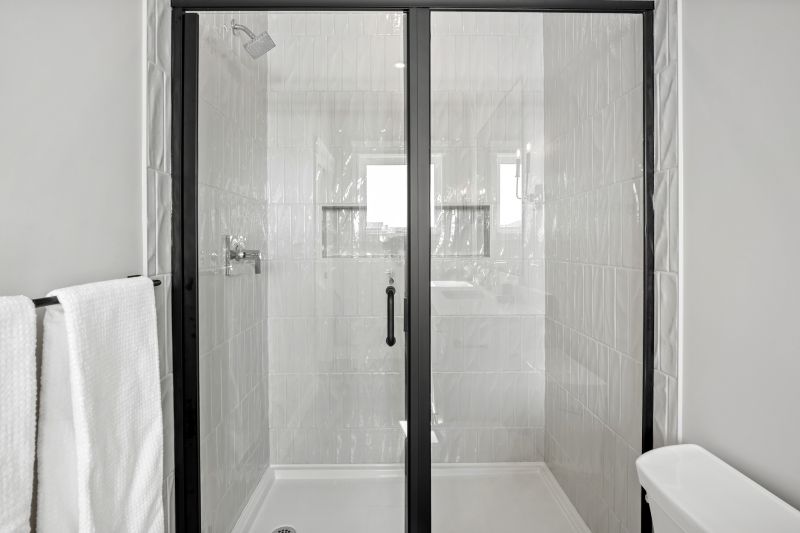 Clean and Modern Shower