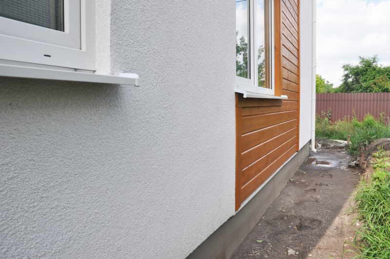 Stucco Exterior detail